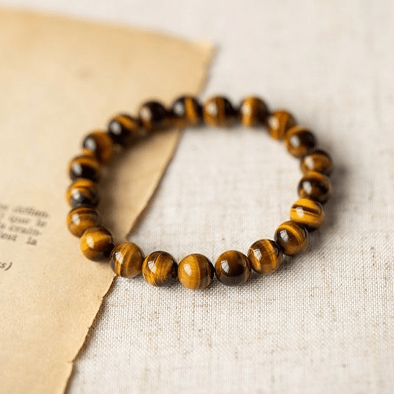 Natural Tiger's Eye Bracelet - Buddha Nature