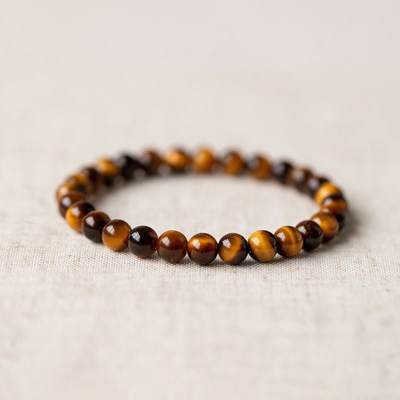 Natural Tiger's Eye Bracelet - Buddha Nature